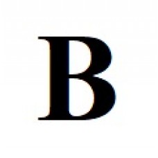 Силиконовая буква В